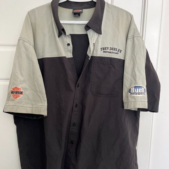 Harley Davidson Buell Mechanics Shirt - Picture 1 of 5